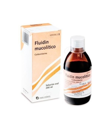 Fluidin mucolitico 50 mg/ml solucion oral 200 ml