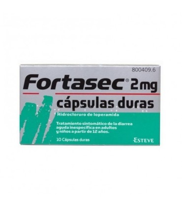 Fortasec 2 mg 12 capsulas