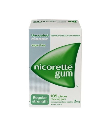 Nicorette 2 mg 105 chicles