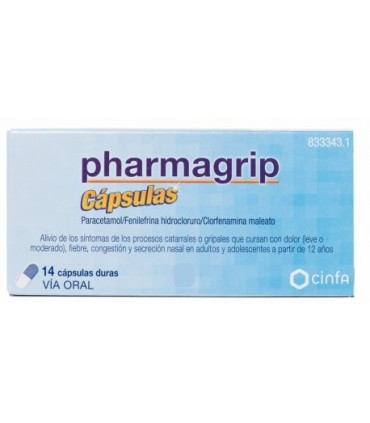Pharmagrip 14 capsulas