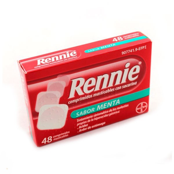 Rennie 48 comprimidos...