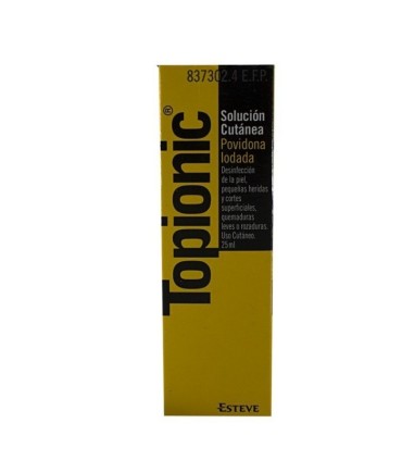 Topionic 10% solucion topica 25 ml