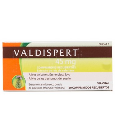 Valdispert 45 mg 50 grageas