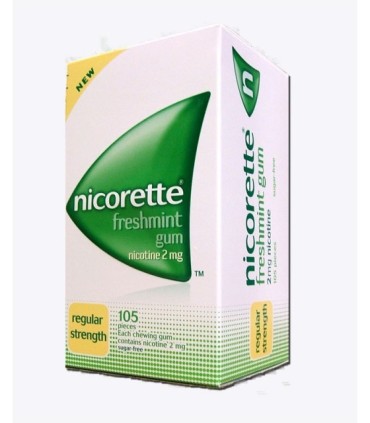 Nicorette ice mint 4 mg 105 chicles