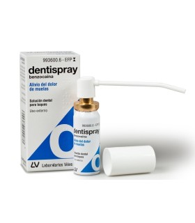 Dentispray 50 mg/ml aerosol bucal solucion 5 ml