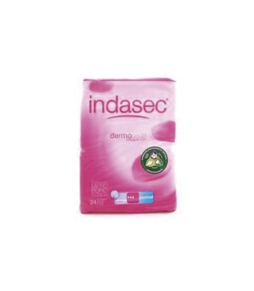 INDASEC NORMAL COMPRESA PERDIDAS LEVES BOLSA 24+12 COMPRESAS