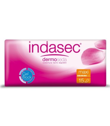INDASEC MAXI COMPRESA PERDIDAS LEVES BOLSA 15+5 COMPRESAS