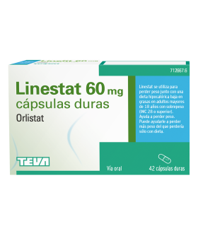 LINESTAT 60 MG 42 CAPSULAS (BLISTER)