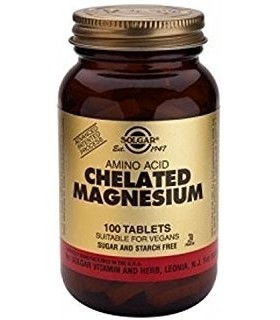 SOLGAR MAGNESIO QUELADO 100 COMP