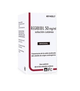 Regaxidil 50mg/ml solucion cutanea1 frasco 60 ml
