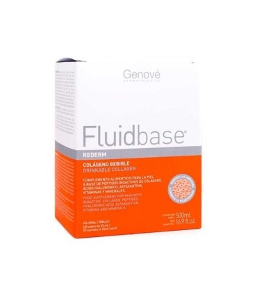 Fluidbase Rederm Colágeno bebible 20 sobres de 25ml