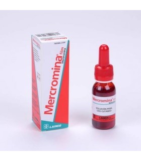 Mercromina film lainco 20 mg/ml solucion topica 30 ml