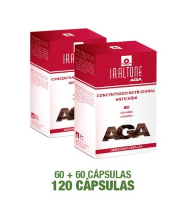 Iraltone AGA - Pack 60+60 Cápsulas Duplo