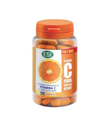 Vitamina C Pura 1000mg Retard 90 comprimidos.