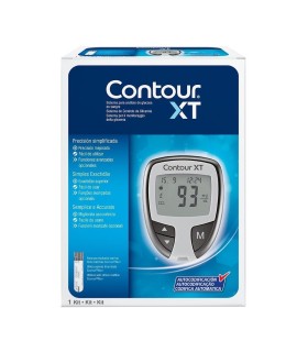 Pack Glucómetro Contour XT ACK GLUCOMETRO CONTOUR XT BAYER +10 TIRAS y FUNDA DE REGALO