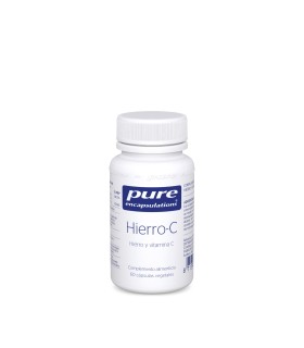 PURE ENCAPSULATIONS HIERRO-C  60 CAPSULAS