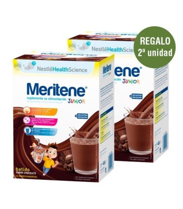 Pack Meritene Junior Chocolote 30gr 15 sobres +15 de regalo
