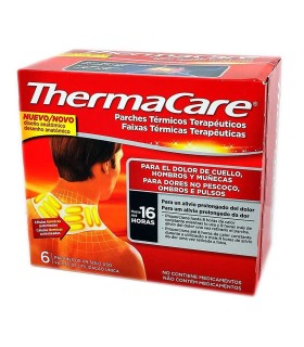 THERMACARE PARCHE TÉRMICO CUELLO HOMBRO MUÑECA 6 PARCHES
