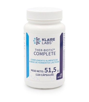 THER-BIOTIC COMPLETE 120 CAPSULAS KLAIRE LABS.