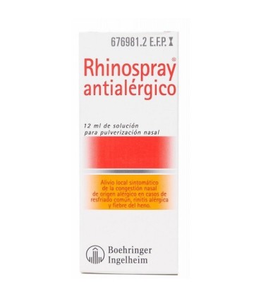 Rhinospray antialergico nebulizador nasal 12 ml