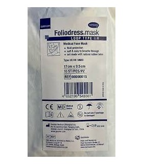 10 Mascarilla quirurgica 2R Foliodress ® Comfort