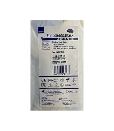 10 Mascarilla quirurgica 2R Foliodress ® Comfort
