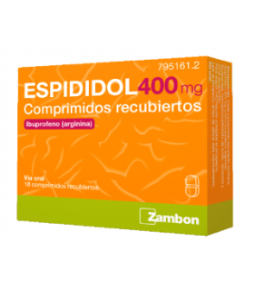 ESPIDIDOL 400 MG 18 COMPRIMIDOS RECUBIERTOS