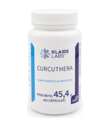 CURCUTHERA  (60 cápsulas) de Klaire labs.(antes Turmeric 500)