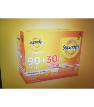 Supradyn ENERGY 90 Comprimidos (+30 de REGALO)