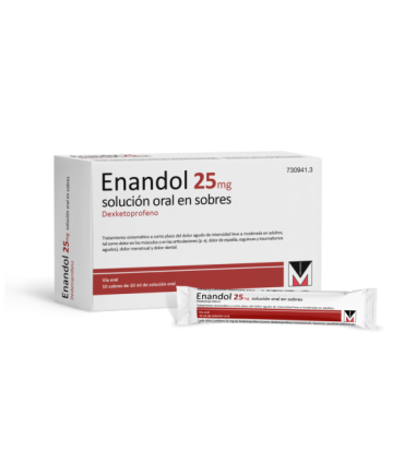 ENANDOL 25 MG 10 SOBRES SOLUCION ORAL 10 ML