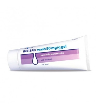 BENZAC WASH 50MG/G GEL 100GR