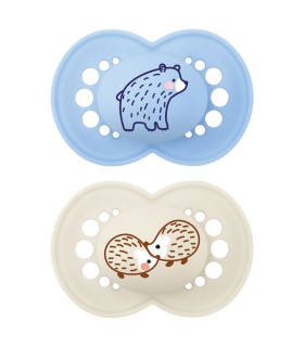 CHUPETE SILICONA MAM ORIGINAL MATT A 16+ MESES PACK DOBLE
