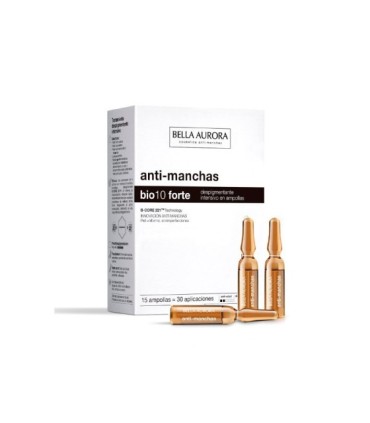BELLA AURORA BIO10 FORTE AMPOLLAS DESPIGMENTANTES  15 UNIDADES 2 ML