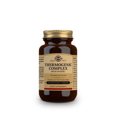 THERMOGENIC COMPLEX SOLGAR 60 CAPSULAS VEGETALES
