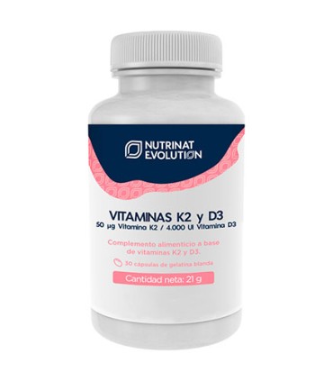 VITAMINAS K2 Y D3 NUTRINAT EVOLUTION