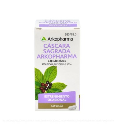 Arkocapsulas cascara sagrada 250 mg 50 capsulas