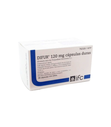 Difur 120mg 96 capsulas