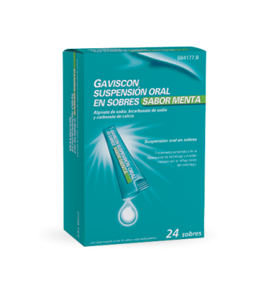 Gaviscon 24 sobres suspension oral 10 ml