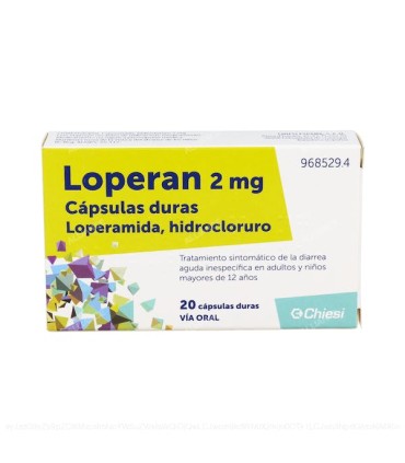 Loperan 2 mg 20 capsulas