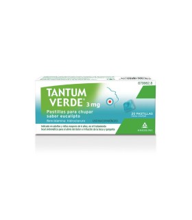 Tantum verde 20 pastillas eucalipto