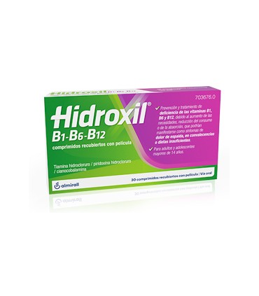 Hidroxil 30 comprimidos