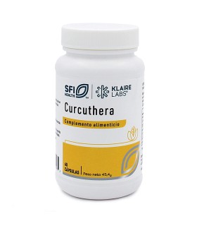CURCUTHERA  (60 cápsulas) de Klaire labs.(antes Turmeric 500)