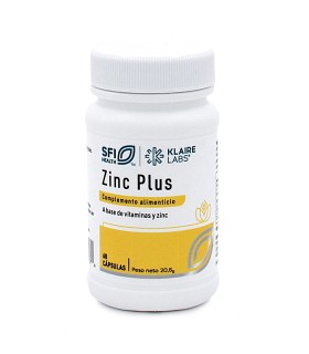 ZINC PLUS 60 CAPSULAS-Klaire Labs