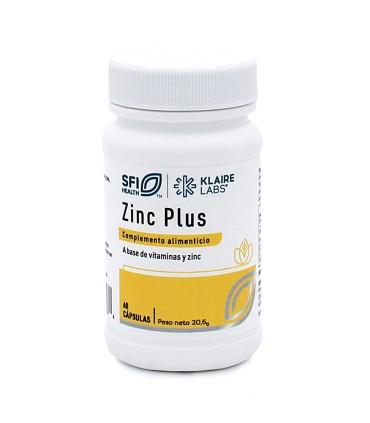 ZINC PLUS 60 CAPSULAS-Klaire Labs