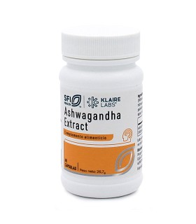 ASHWAGANDHA EXTRACT 60 CAP KLAIRE LABS