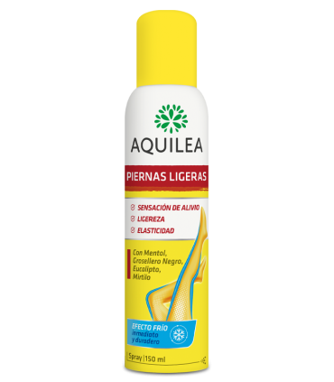 AQUILEA PIERNAS LIGERAS SPRAY  1 ENVASE 150 ML