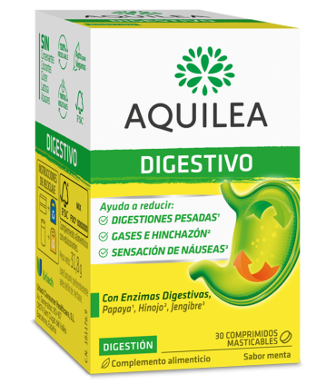 AQUILEA DIGESTIVO  30 COMPRIMIDOS MASTICABLES
