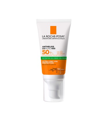 ANTHELIOS OIL CONTROL GEL CREME UV MUNE 400 SPF 50+  1 ENVASE 50 ML