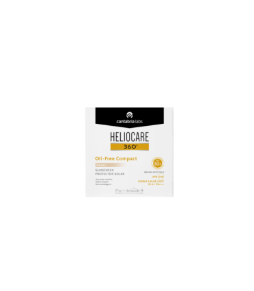 HELIOCARE 360º SPF 50+ OIL-FREE COMPACT PROTECTOR SOLAR  1 ENVASE 10 G COLOR PEARL