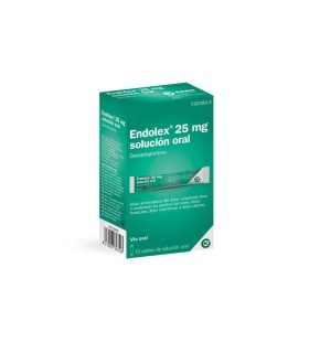 ENDOLEX 25 MG 10 SOBRES SOLUCION ORAL 10 ML